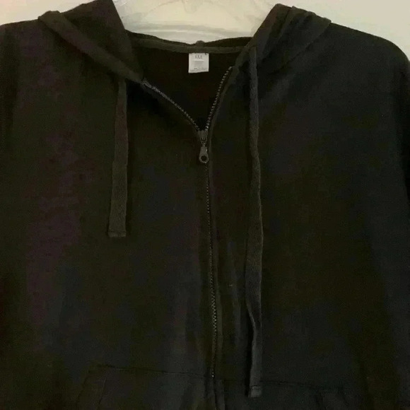 🔥2/30$🔥GAP  youth black cotton blend soft hoodie. Could fit medium in women’s - Picture 3 of 6